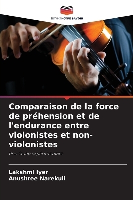 Comparaison de la force de pr&eacute;hension et de l'endurance entre violonistes et non-violonistes - Lakshmi Iyer, Anushree Narekuli