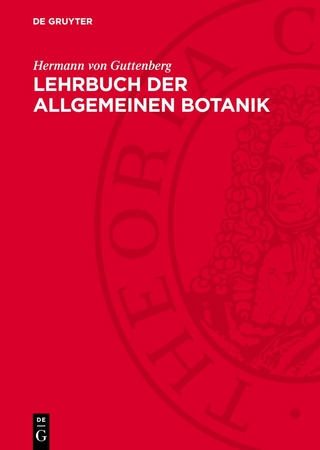 Lehrbuch der allgemeinen Botanik