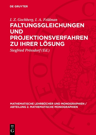 Faltungsgleichungen und Projektionsverfahren zu ihrer Lösung
