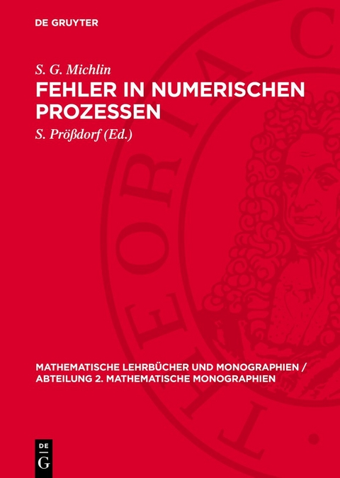 Fehler in numerischen Prozessen - S. G. Michlin