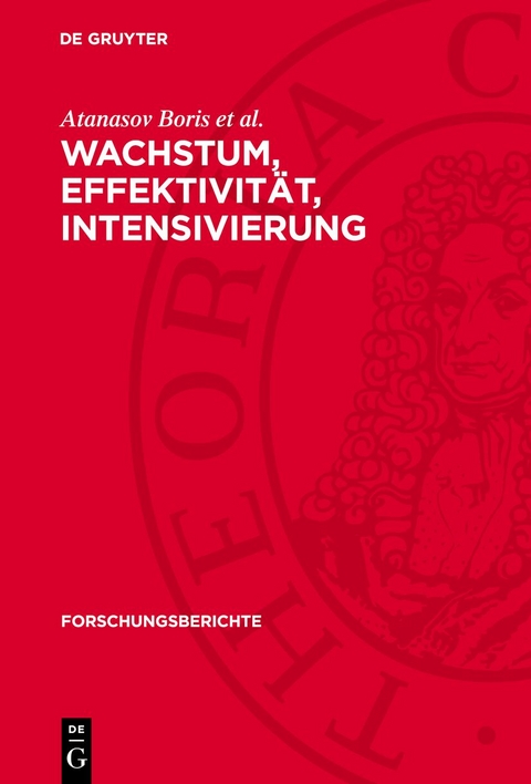Wachstum, Effektivit&auml;t, Intensivierung - Atanasov Boris et al.