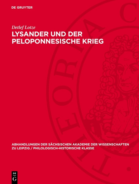 Lysander und der peloponnesische Krieg - Detlef Lotze