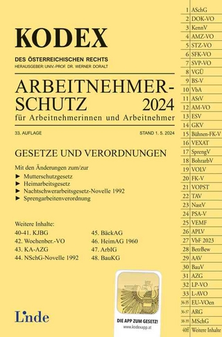 KODEX Arbeitnehmerschutz 2024
