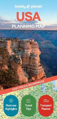 Lonely Planet USA Planning Map -  Lonely Planet