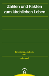 Kirchliches Jahrbuch f&uuml;r die Evangelische Kirche in Deutschland  134/2007 - 