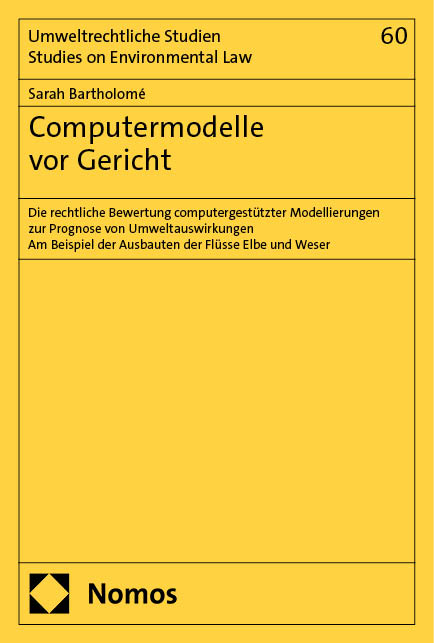 Computermodelle vor Gericht - Sarah Bartholom&eacute;