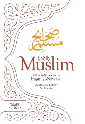 Sahih Muslim (Volume 10)