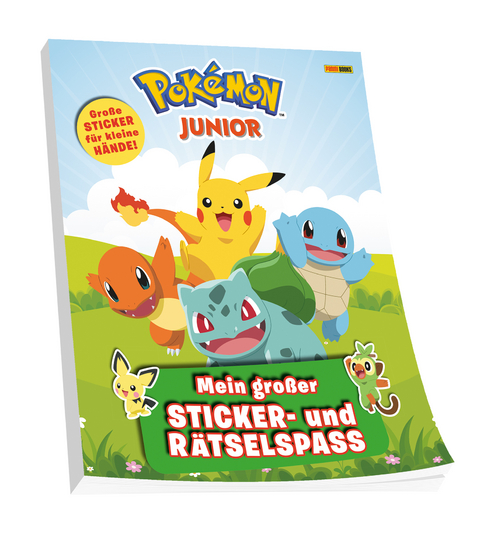 Pok&eacute;mon Junior: Mein gro&szlig;er Sticker- und R&auml;tselspa&szlig; -  Pok&eacute;mon