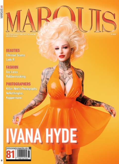 MARQUIS Magazine No. 81 - Fetish, Fashion, Latex & Lifestyle -- Deutsche Ausgabe - 