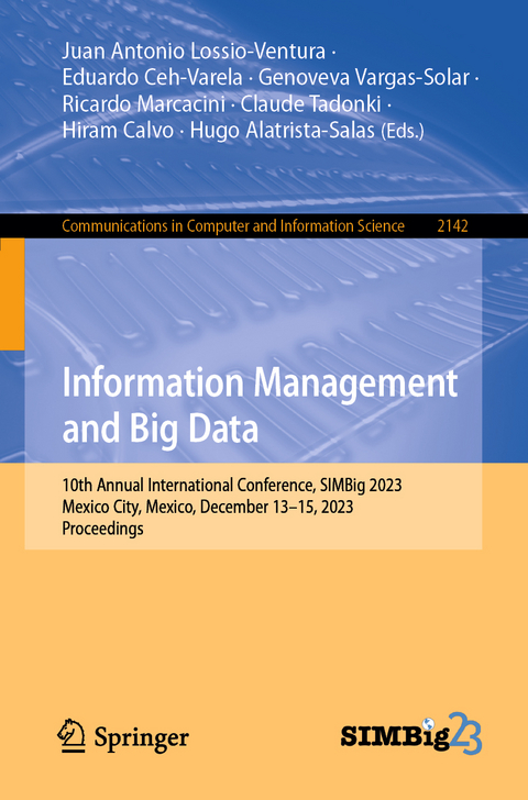 Information Management and Big Data - 