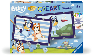 CreArt, Malen nach Zahlen Junior - Bluey
