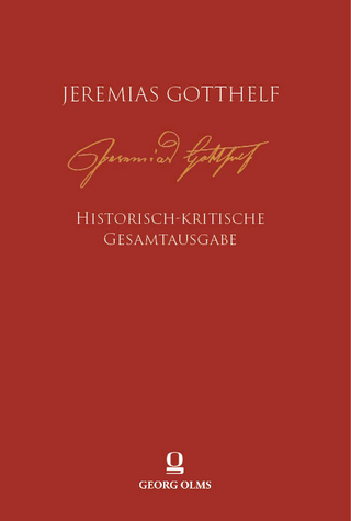 Jeremias Gotthelf: Historisch-kritische Gesamtausgabe (HKG)