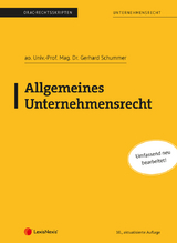 Allgemeines Unternehmensrecht - Gerhard Schummer
