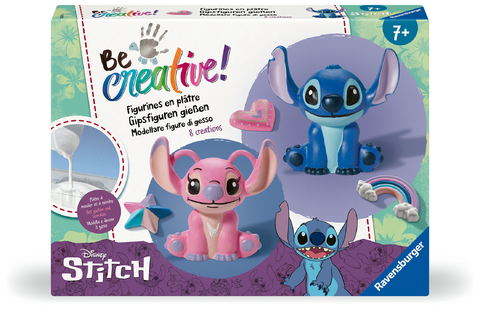 BeCreative Maxi Disney Stitch - Bastelset Gipsgie&szlig;en