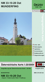 BEV-Karte 3328-Ost, Munderfing 1:25 000V - 