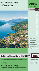 BEV-Karte 3111-Ost, D&ouml;briach 1:25 000V - 
