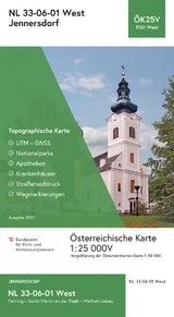 BEV-Karte 5101-West, Jennersdorf 1:25 000V - 