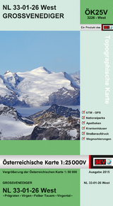 BEV-Karte 3226-West, Gro&szlig;venediger 1:25 000V - 