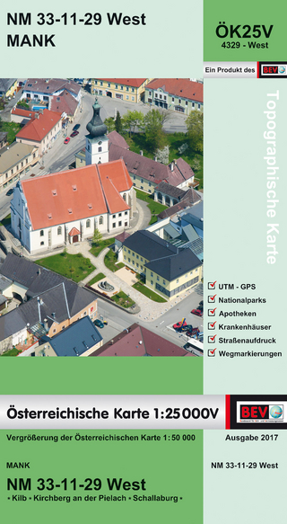 BEV-Karte 4329-West, Mank 1:25 000V
