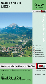 BEV-Karte 4213-Ost, Liezen 1:25 000V - 