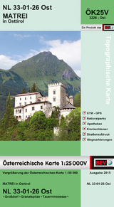 BEV-Karte 3226-Ost, Matrei in Osttirol 1:25 000V - 
