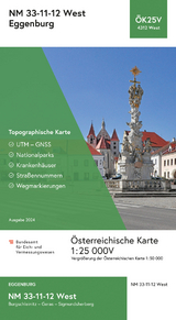BEV-Karte 4312-West, Eggenburg 1:25 000V - 