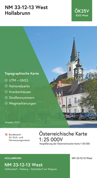 BEV-Karte 5313-West, Hollabrunn 1:25 000V