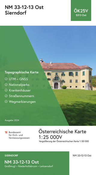 BEV-Karte 5313-Ost, Sierndorf 1:25 000V