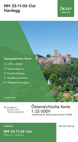 BEV-Karte 4306-Ost, Hardegg 1:25 000V - 
