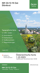 BEV-Karte 5315-Ost, D&uuml;rnkrut 1:25 000V - 