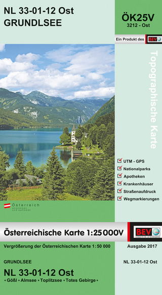 BEV-Karte 3212-Ost, Grundlsee 1:25 000V