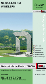 BEV-Karte 3103-Ost, Winklern 1:25 000V - 