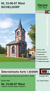 BEV-Karte 5107-West, Sicheldorf 1:25 000V - 
