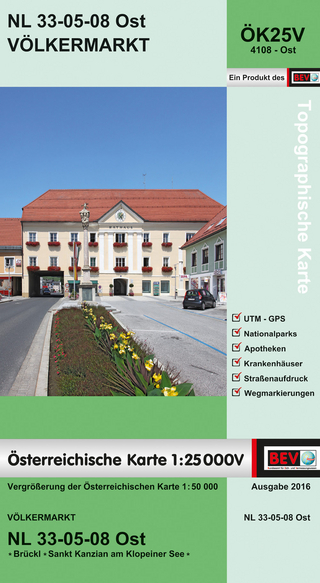 BEV-Karte 4108-Ost, Völkermarkt 1:25 000V