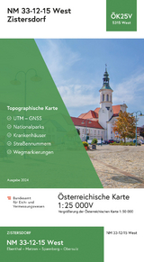 BEV-Karte 5315-West, Zistersdorf 1:25 000V - 