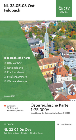 BEV-Karte 4106-Ost, Feldbach 1:25 000V