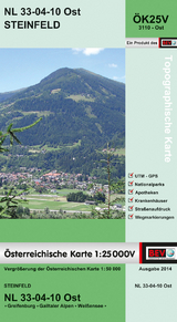 BEV-Karte 3110-Ost, Steinfeld 1:25 000V - 