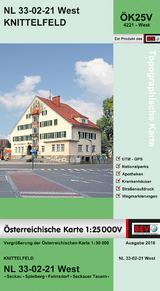 BEV-Karte 4221-West, Knittelfeld 1:25 000V - 
