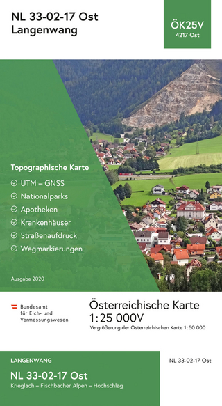 BEV-Karte 4217-Ost, Langenwang 1:25 000V