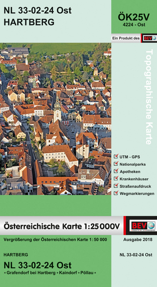 BEV-Karte 4224-Ost, Hartberg 1:25 000V