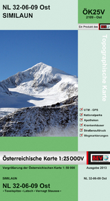 BEV-Karte 2109-Ost, Similaun 1:25 000V - 