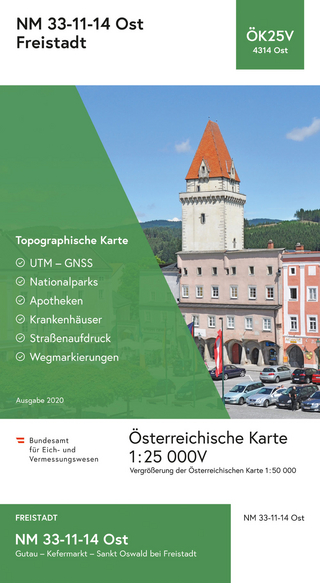 BEV-Karte 4314-Ost, Freistadt 1:25 000V