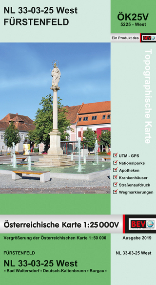 BEV-Karte 5225-West, Fürstenfeld 1:25 000V