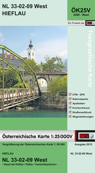 BEV-Karte 4209-West, Hieflau 1:25 000V