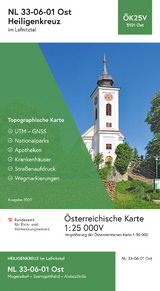 BEV-Karte 5101-Ost, Heiligenkreuz im Lafnitztal 1:25 000V - 