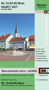 BEV-Karte 4108-West, St. Veit an der Glan 1:25 000V - 