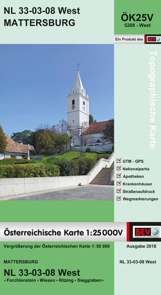 BEV-Karte 5208-West, Mattersburg 1:25 000V