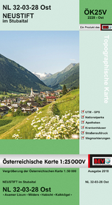 BEV-Karte 2228-Ost, Neustift im Stubaital 1:25 000V - 