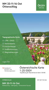 BEV-Karte 4316-Ost, Ottenschlag 1:25 000V - 