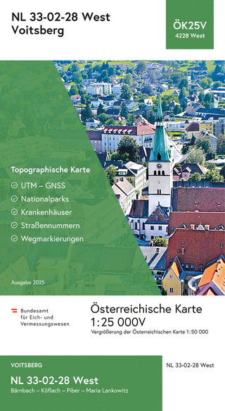 BEV-Karte 4228-West, Voitsberg 1:25 000V